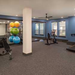 gym at The View at NoDa located in Atlanta, GA.