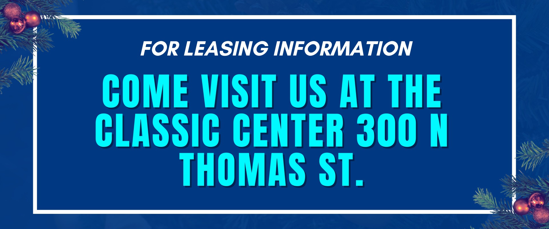 look and lease   $1000 off on vacant units.